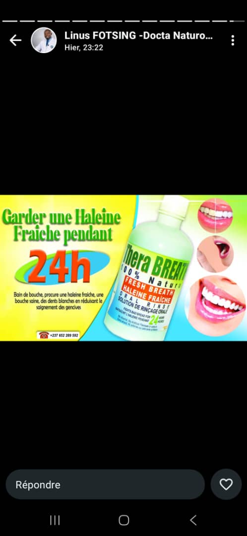 Thera BREATH — Haleine fraîche 24h