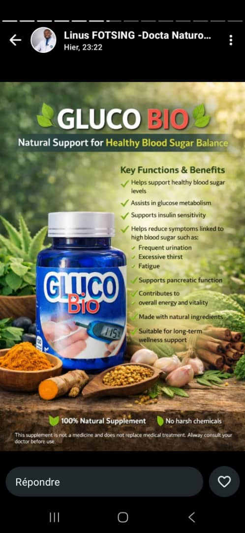 Gluco Bio — Équilibre glycémique